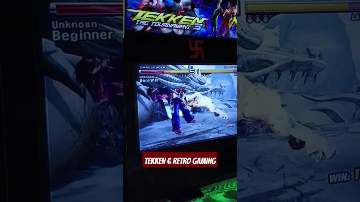 Tekken 5 (JIN VS LAW)#retrogaming #trending #trendingshorts #gaming