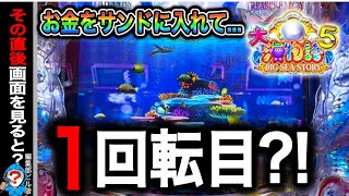 【P大海物語5】実践動画！追加投資後１回転で⁉️(編集部ビル君実践動画2024/08/18）