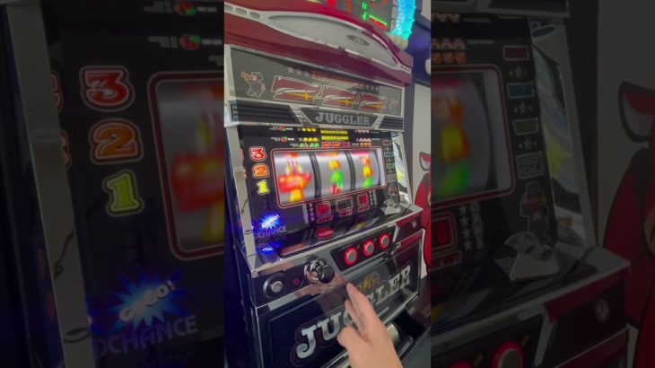 【プレミア演出】新台ミスタージャグラーで全消灯　ガコっ　#ジャグラー #パチスロ #shorts