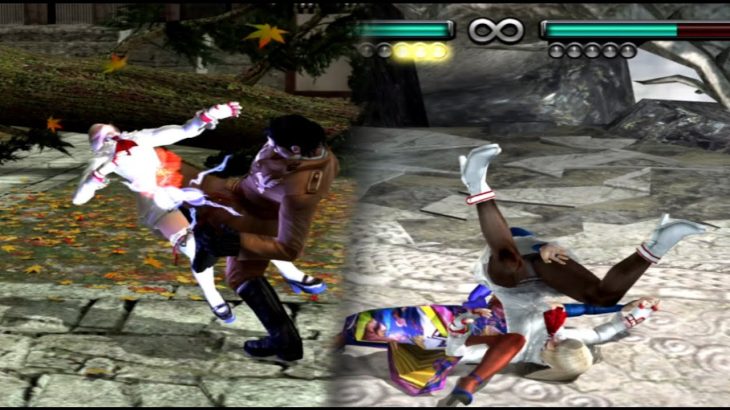 鉄拳5DR ドラグノフ・アンナ投げ技集 リリをリョナ Tekken5DR Dragunov & Anna throw’s ryona a Lili