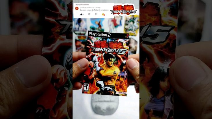 TEKKEN5 鉄拳5 #ps2 #playstation Cut & Paste Sticker ASMR