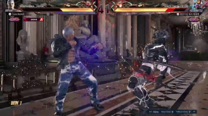 鉄拳8ブライアン　サブキャラ飛鳥でした