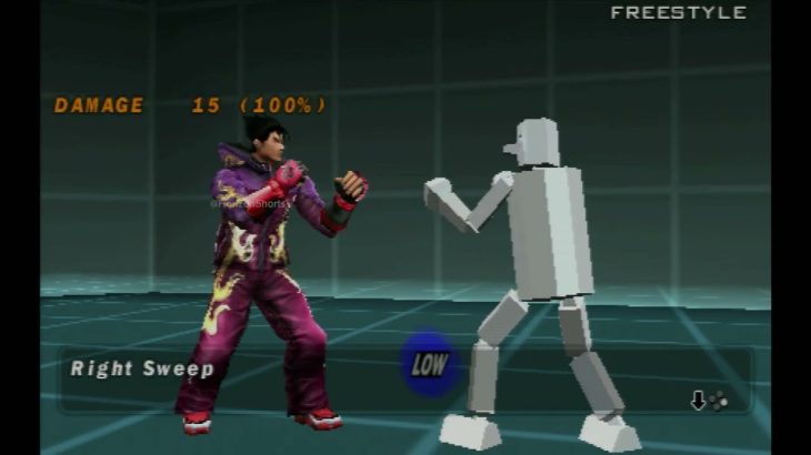 Tekken 5 DR PSP – Jin Kazama Move List