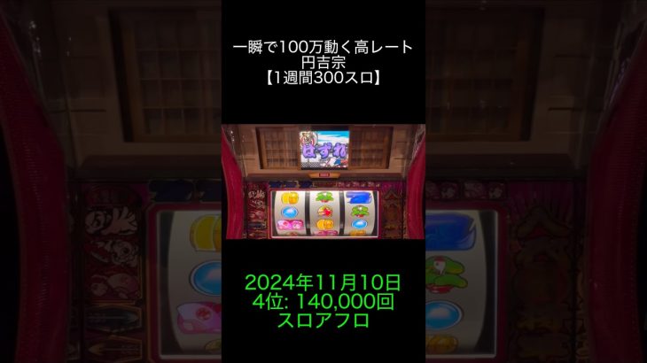 2024年11月10日 パチスロ動画ランキング 4位: スロアフロ
