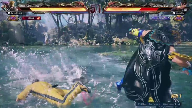 鉄拳8ブライアン　サブキャラ飛鳥でした