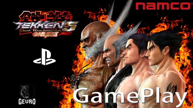 🎮Tekken 5 Dark Resurrection (Online) – PS3 [Gameplay / Longplay]👾