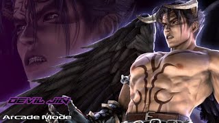 Tekken 5: Dark Resurrection [PSP] — Arcade Mode — Devil Jin