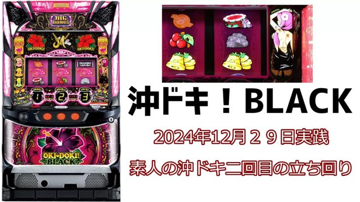 沖ドキブラック実践動画素人の天国と地獄を体感