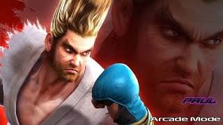 Tekken 5: Dark Resurrection [PSP] — Arcade Mode — Paul Phoenix (2nd run)