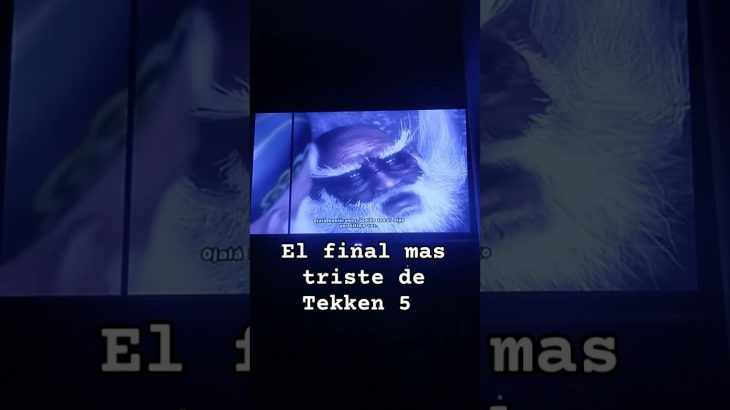 El final más triste de Tekken 5 – Wang jinrei ending (Epílogo) #tekken5 #tekken5_gameplay