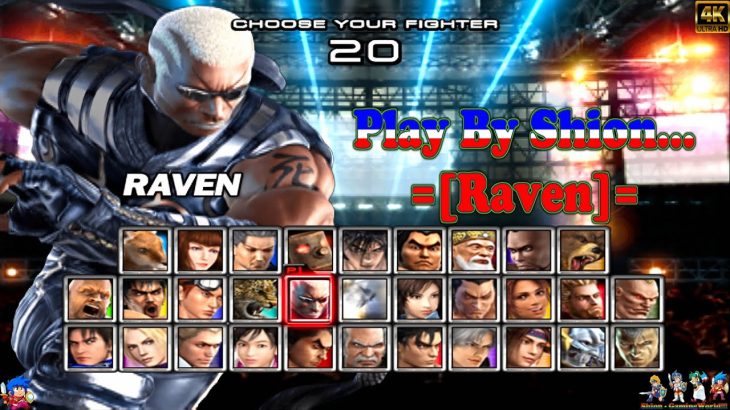 Tekken 5 =PS2= [GamePlay!!!] {PART15 – ARKADE [Raven – STORY MODE] 😄🐲🎮🇵🇹