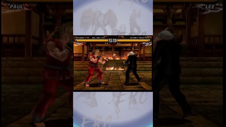 Short Tekken 5 Modo Historia Paul Phoenix EL RINCON CLASICO#gaming #tekken5 #paulphoenix