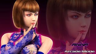 Tekken 5: Dark Resurrection [PSP] — Arcade Mode REMASTERED — Anna Williams