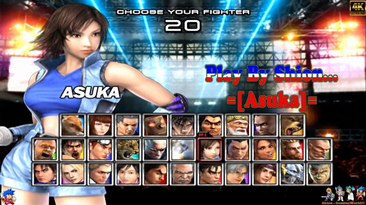 Tekken 5 =PS2= [GamePlay!!!] {PART16 – ARKADE [Asuka Kazama – STORY MODE] 😄🐲🎮🇵🇹