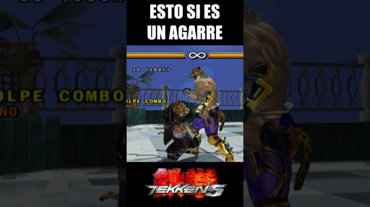 ESTO SI ERA UN AGARRE #tekken5 #lol #lmao