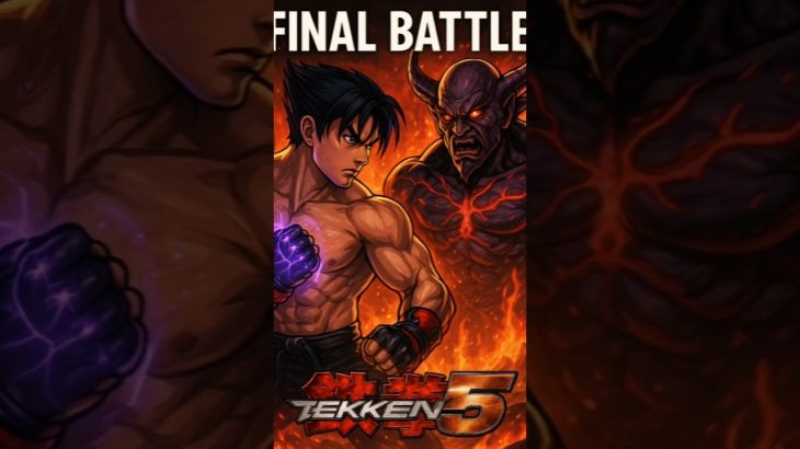 Jin vs Jinpachi 🔥 Final Battle | Tekken 5 LEGENDARY Fight #shorts #tekken5