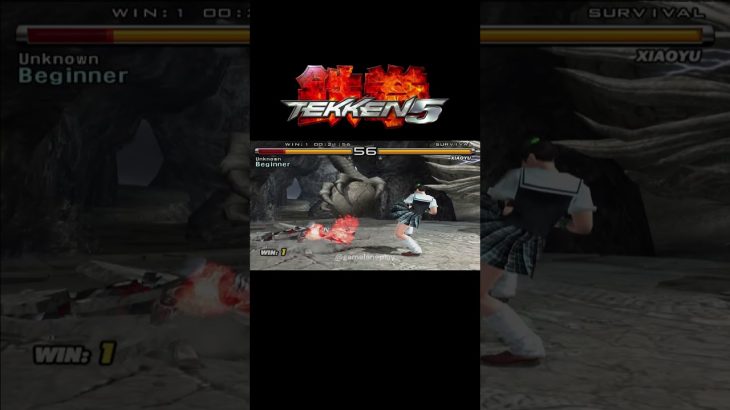 Raven vs Xiaoyu Gameplay – Tekken 5 #tekken #gaming #fightinggames #pcgaming