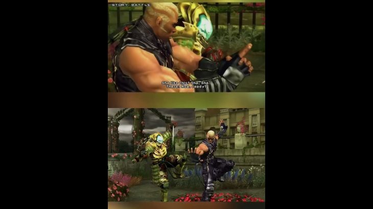 TEKKEN 5 – Yoshimitsu Raven Funny Interaction #tekken #yoshimitsu #raven #funny