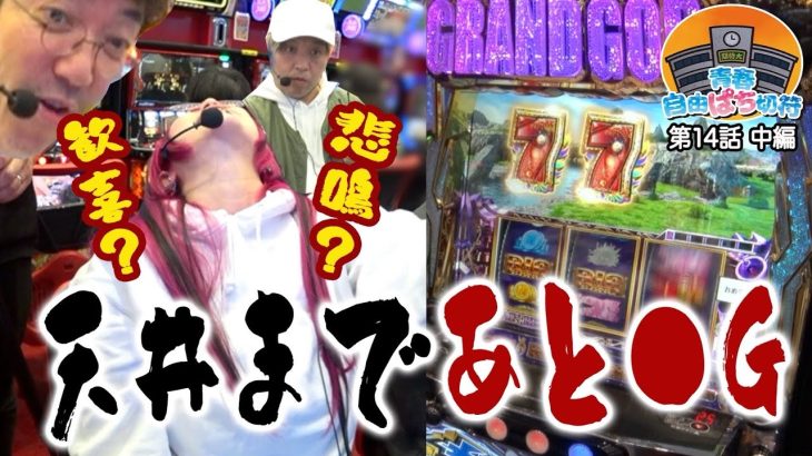 【1/8192降臨】歓喜か絶望か…引いた先に待つ運命とは【青春自由ぱち切符】14か月目(中編) #木村魚拓 #くり #橘アンジュ