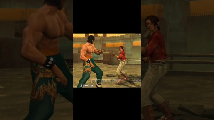 Best fight of Law 💪 💪 with his opponent, tekken 5