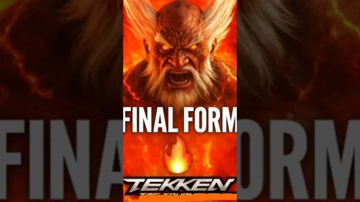 Jinpachi’s Final Form Unleashed ⚡ | Tekken’s Darkest Power Awakens #tekken5 #shorts