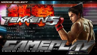 Tekken 5 Gameplay (Story-Mode) (Very Hard) (PS2) – Kazuya Mishima (no Continues)