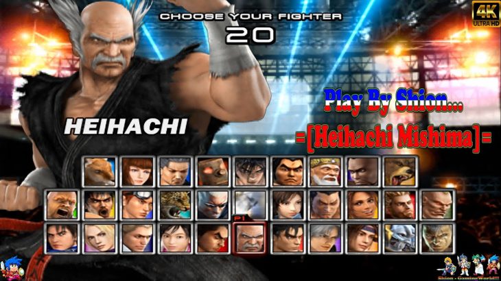 Tekken 5 =PS2= [GamePlay!!!] {PART25 – ARKADE [Heihachi Mishima – STORY MODE] 😄🐲🎮🇵🇹