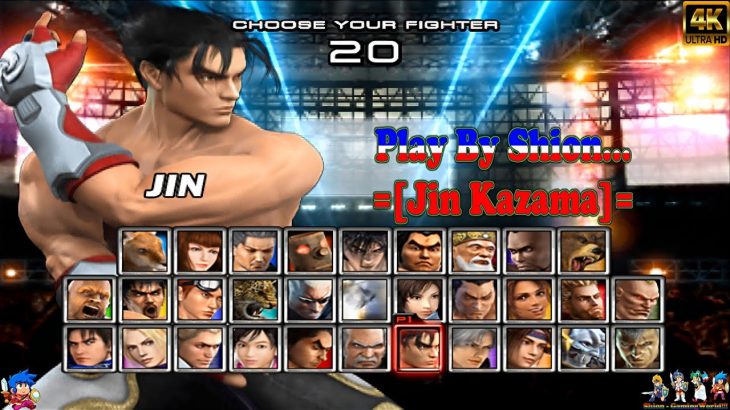 Tekken 5 =PS2= [GamePlay!!!] {PART26 – ARKADE [Jin Kazama – STORY MODE] 😄🐲🎮🇵🇹