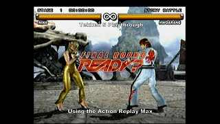 Tekken 5 Playthrough using the Ps2 Action Replay Max 50,000 :D #Playstation #Sony #Ps2 #CheatCodes