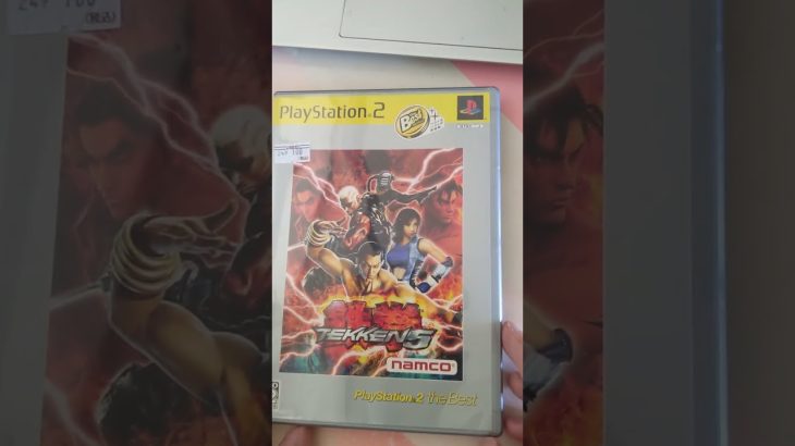PS2用「鉄拳5」のジャンクを100円で購入 #レトロゲーム #Junk #ジャンク #PS2 #Playstation2