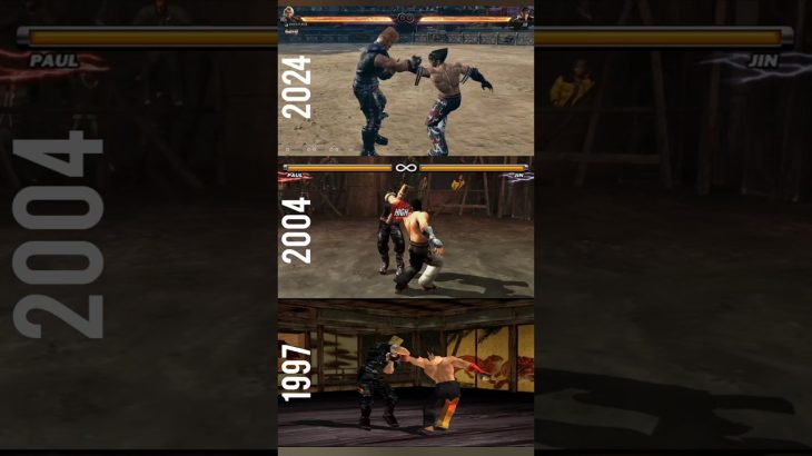 Tekken 8 Vs Tekken 5 Vs Tekken 3 Paul’s side step throw