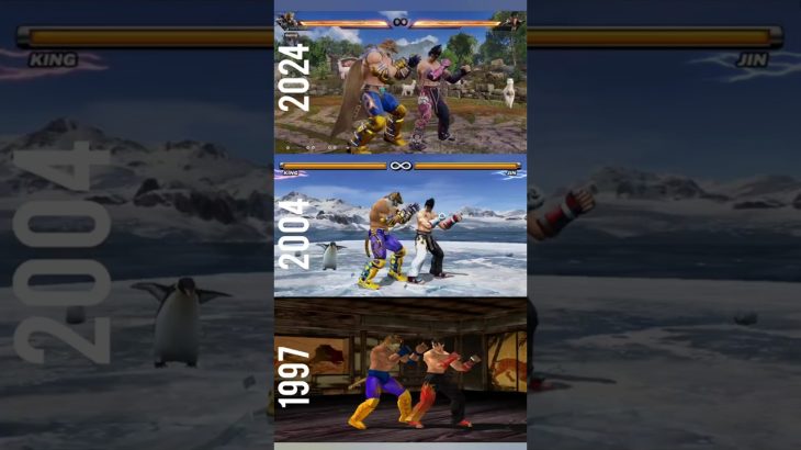 Tekken 8 Vs Tekken 5 Vs Tekken 3 king’s from back throw