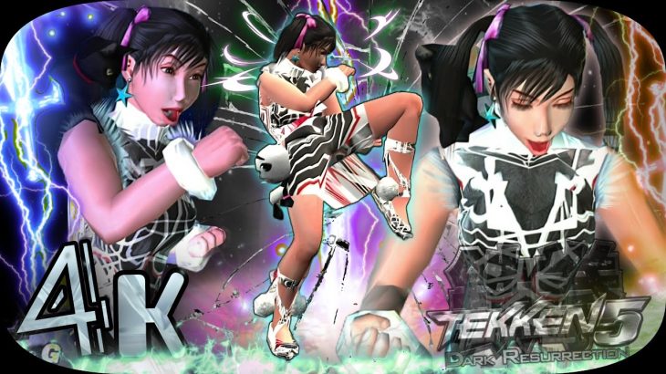 Ling Xiaoyu ( T8 Jin Style & moves ) Ultra Hard Tekken 5 Dark Resurrection UHD 4K 60 FPS