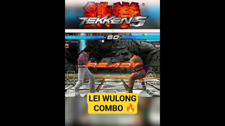Tekken 5 – Lei Wulong Vs Ganryu 👊 CRAZY Combo Battle 🔥 Retro Tekken Fight | 鉄拳5 철권5 #shorts