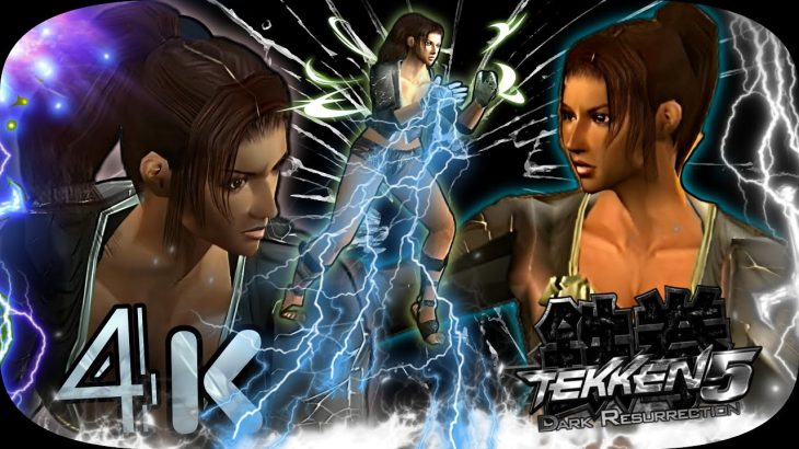 Spider 4P Asuka Style Outfit & moves Christie Ultra Hard Tekken 5 Dark Resurrection UHD 4K 60 FPS