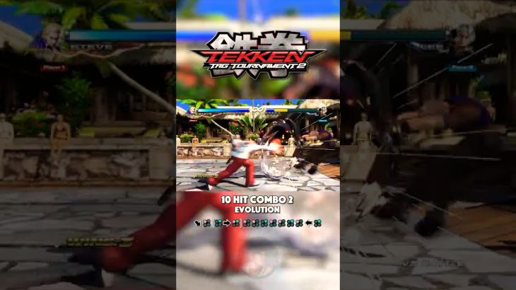 Steve Fox’s 10 Hit Combo 2 Evolution (Tekken 5–Tekken 8) #stevefox #tekken