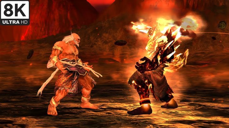 TEKKEN 5 Dark Resurrection Arcade Battle Jinpachi Mishima | 8K ULTRA HD 60FPS |