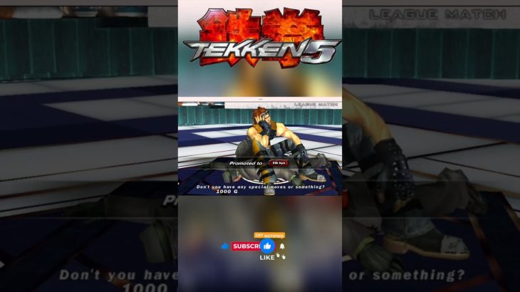 Tekken 5 – Hwoarang Vs Baek 鉄拳 철권 #Shorts