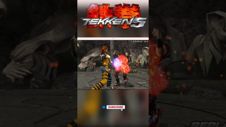 Tekken 5: Hwoarang vs Paul 🔥 태그매치 | 鉄拳5 | Deathfist VS Kicks #Shorts