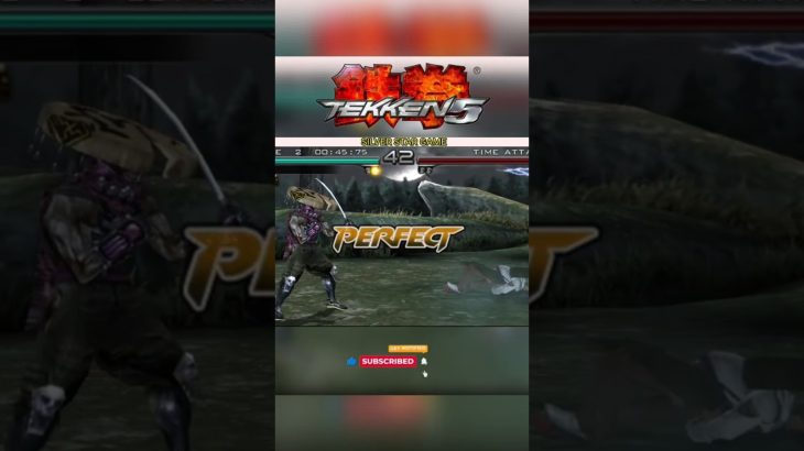 Tekken 5 SHOWDOWN: Yoshimitsu (吉光) vs Lei (레이)! 🥋 Old School King of Iron Fist Tournament! #Shorts